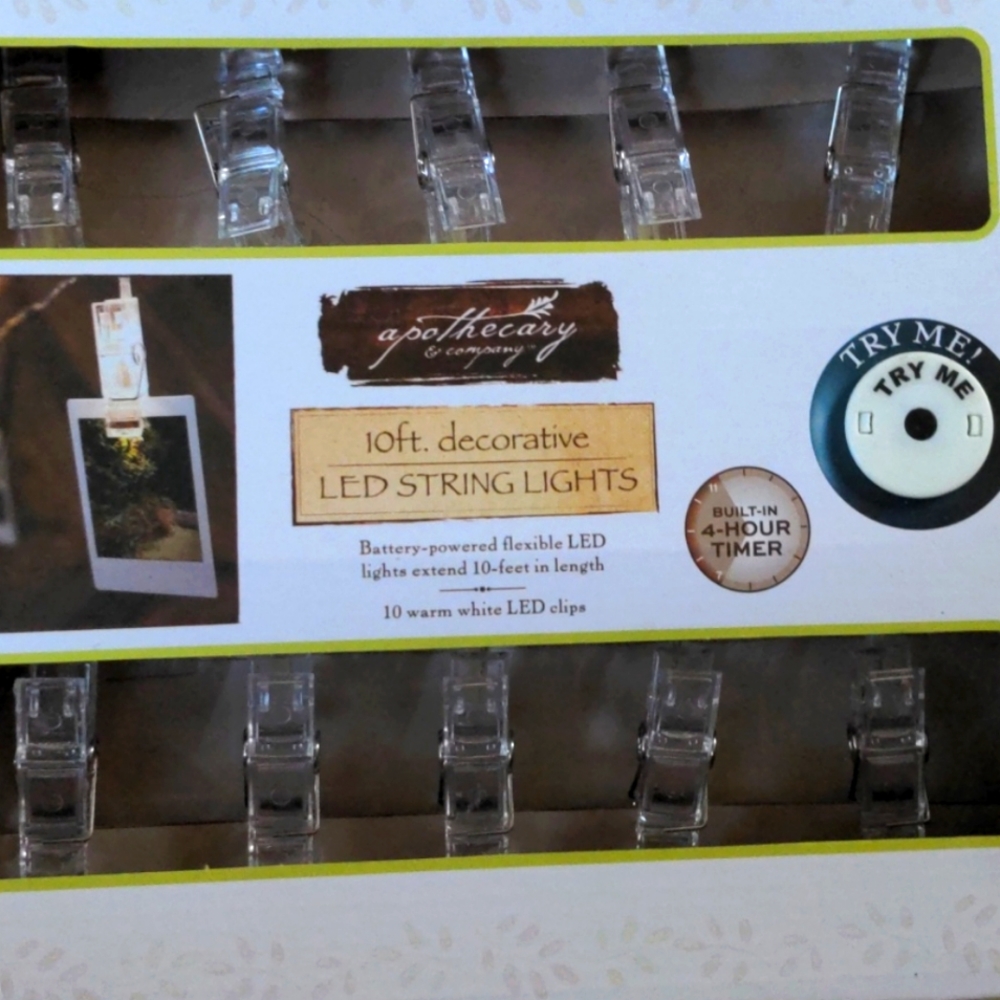 Decorative led string lights